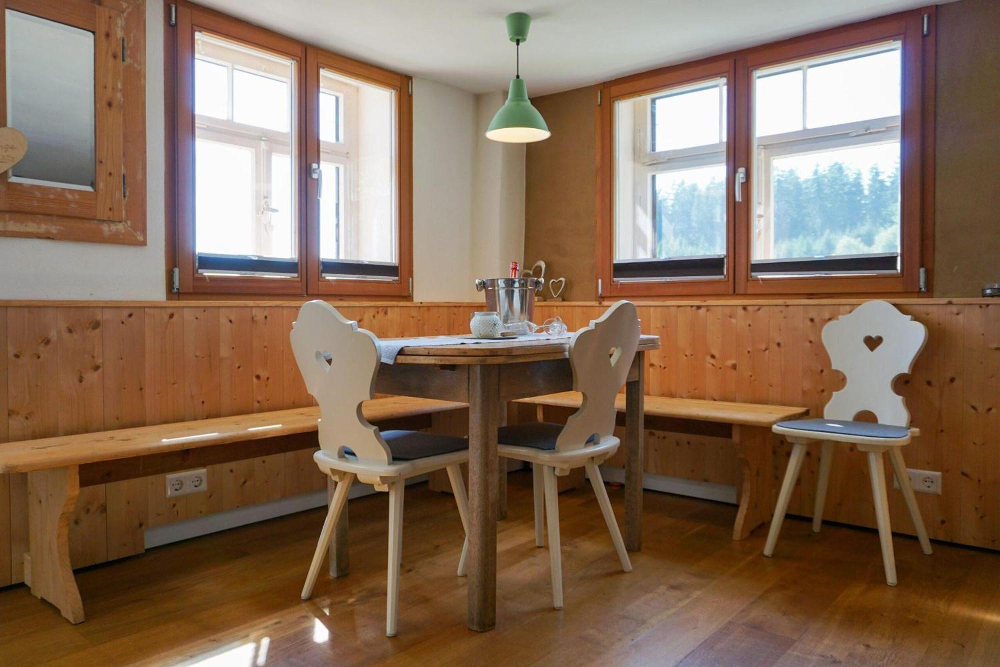 5Sterne Ferienwohnung Im Fachwerk Mit Bergblick In Alleinlage Und Grossem Garten, Infrarotkabine Humberg Kültér fotó
