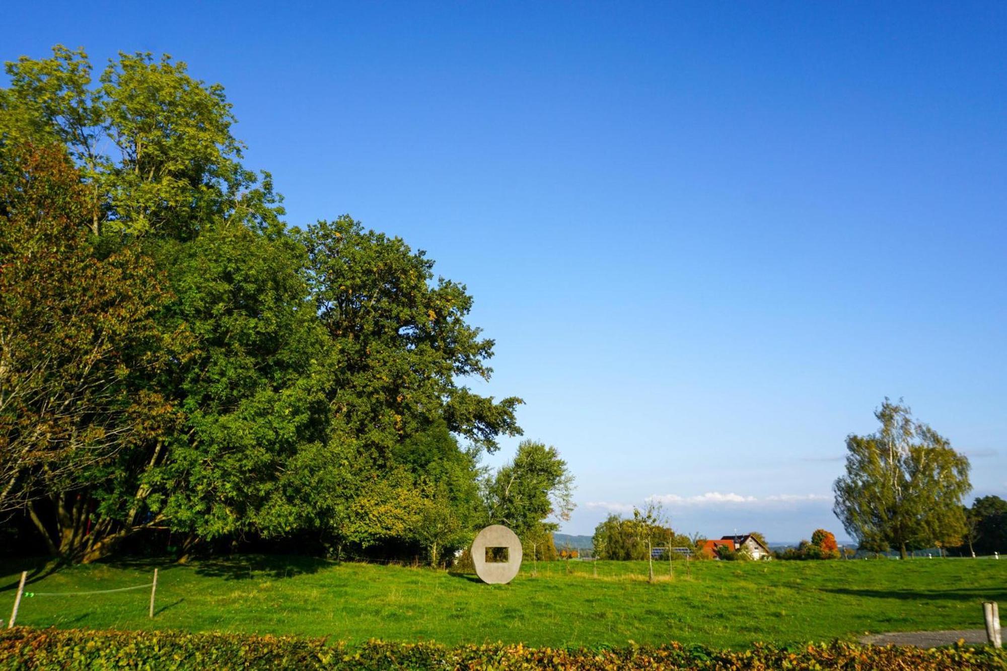5Sterne Ferienwohnung Im Fachwerk Mit Bergblick In Alleinlage Und Grossem Garten, Infrarotkabine Humberg Kültér fotó
