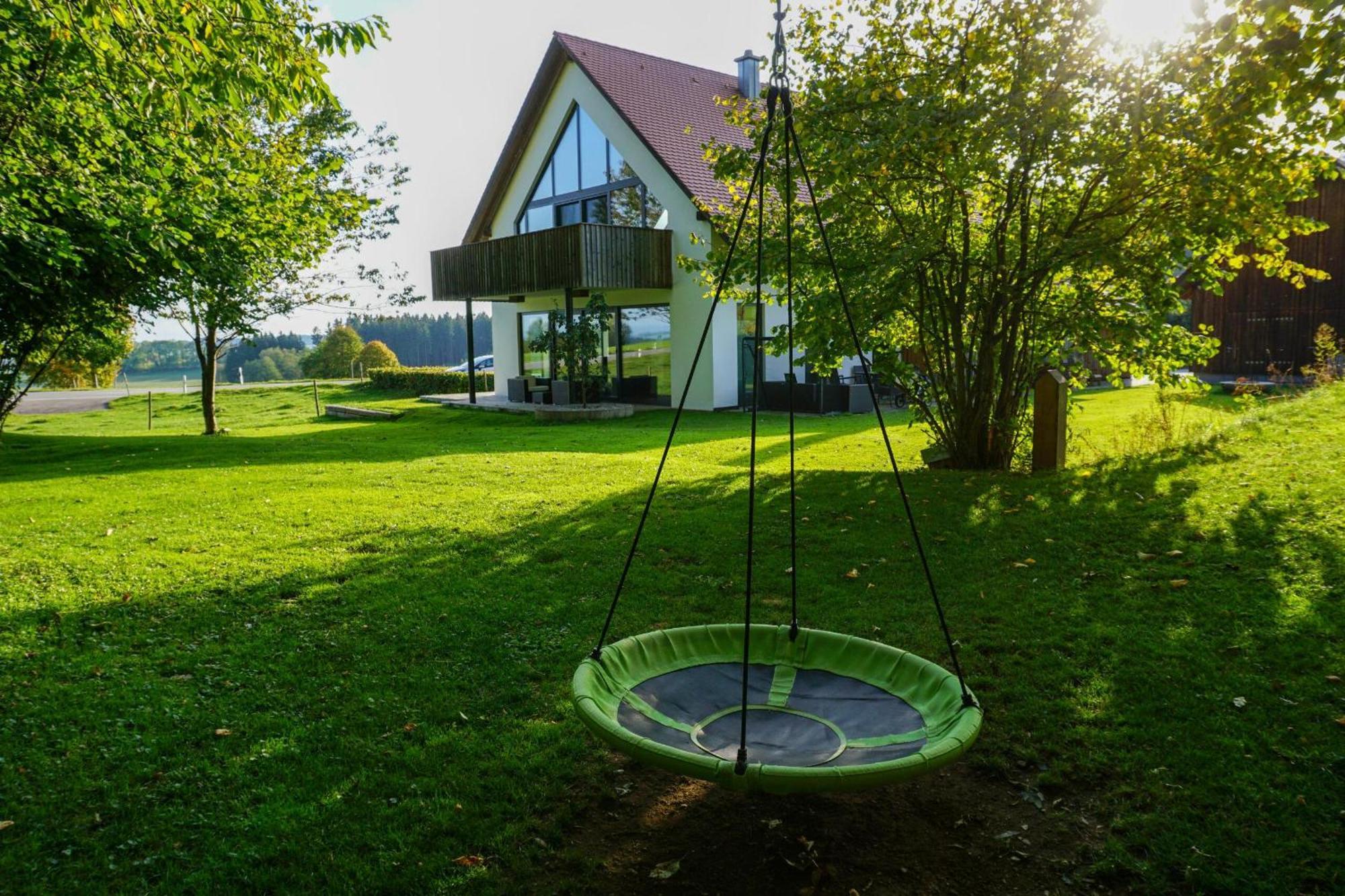 5Sterne Ferienwohnung Im Fachwerk Mit Bergblick In Alleinlage Und Grossem Garten, Infrarotkabine Humberg Kültér fotó